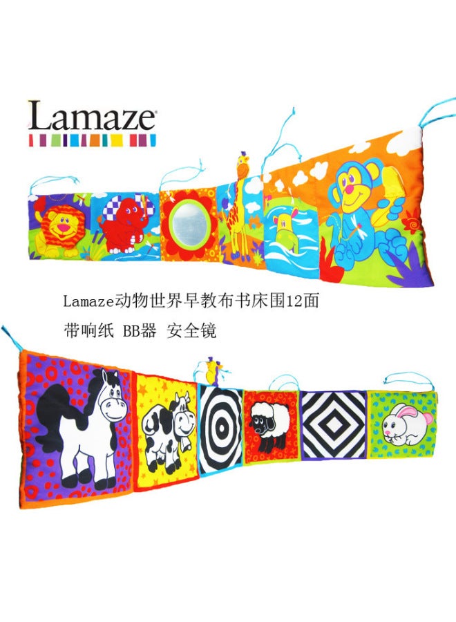 Baby Bed Hanging Cloth Book Bed Surround Visual Stimulation Early Education Educational Toys - Image 2